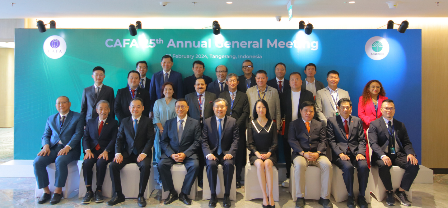 ASMINDO HOLDS THE 25TH ANNUAL MEETING OF THE COUNCIL OF ASIAN FURNITURE ASSOCIATION (CAFA) Banner