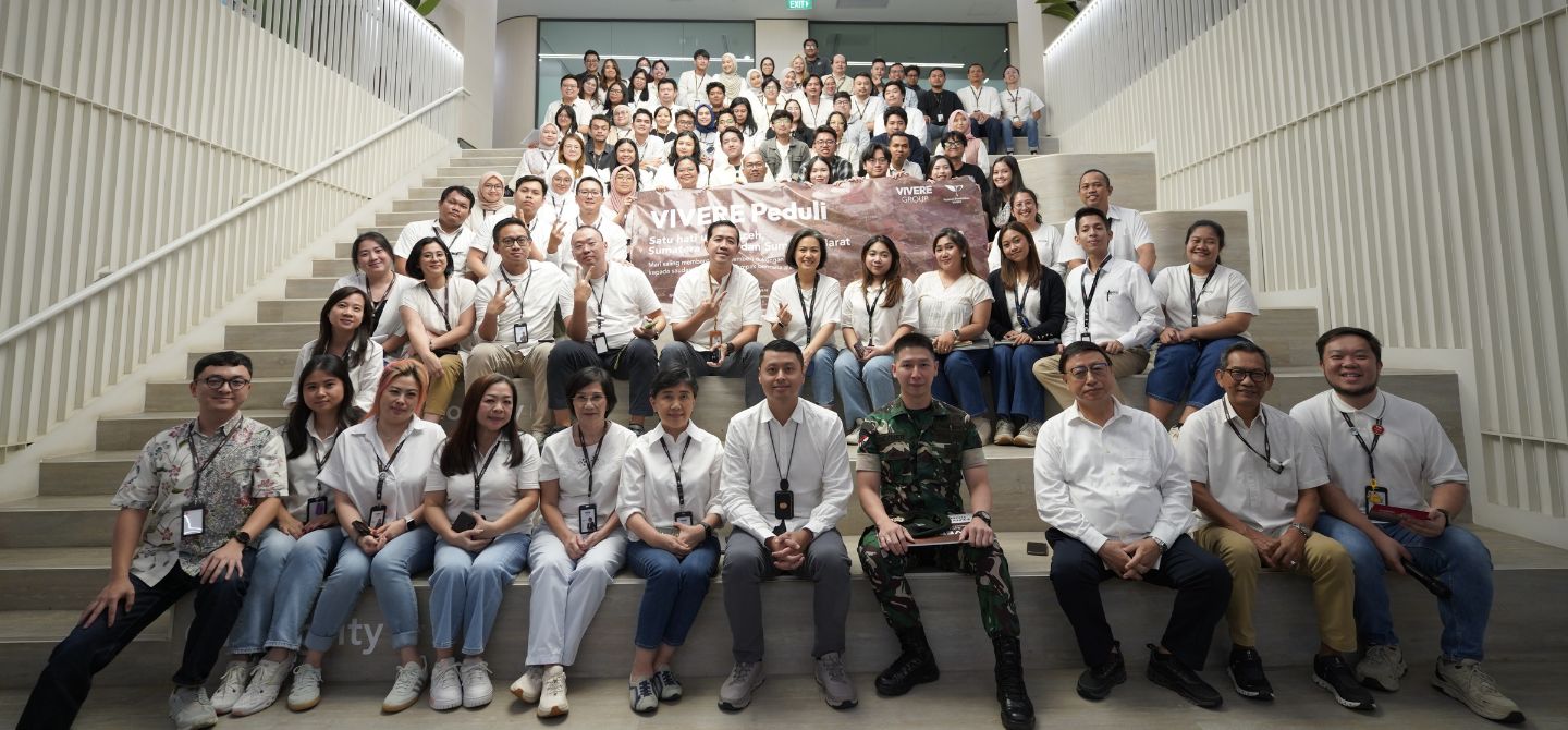 VIVERE Peduli: Satu Hati untuk Aceh, Sumatera Utara, dan Sumatera Barat Banner