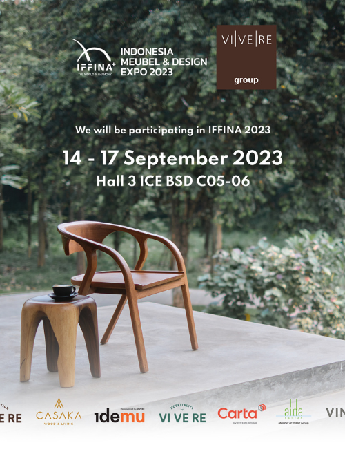 Join us in the IFFINA 2023 – Indonesia Meubel & Design Expo 2023