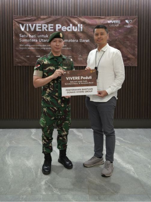 VIVERE Peduli: One Heart for Aceh, North Sumatra, and West Sumatra